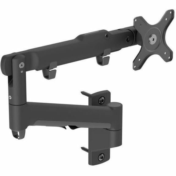 Atdec Dynamic Single Display Wall Mount Black AWMS-DW-B