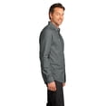 thumbnail image 3 of Men's Casual Long Sleeve Washed Woven Shirt, 3 of 6
