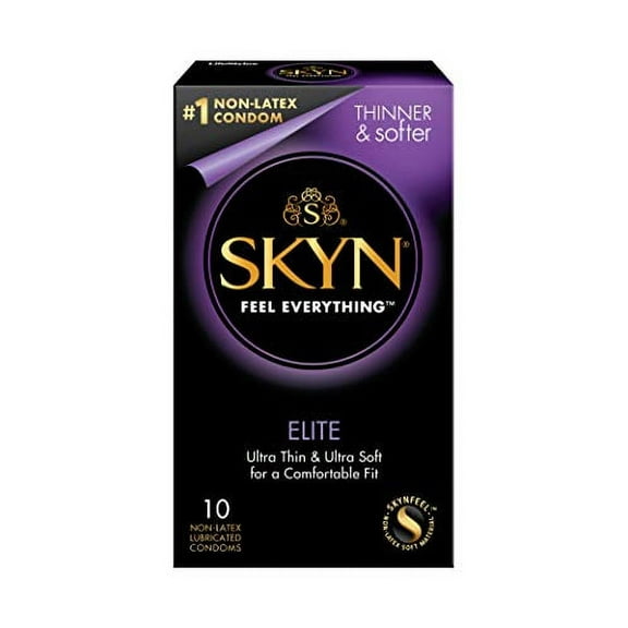 LifeStyles Skyn Elite Condoms, 10 Count, 6 Pack
