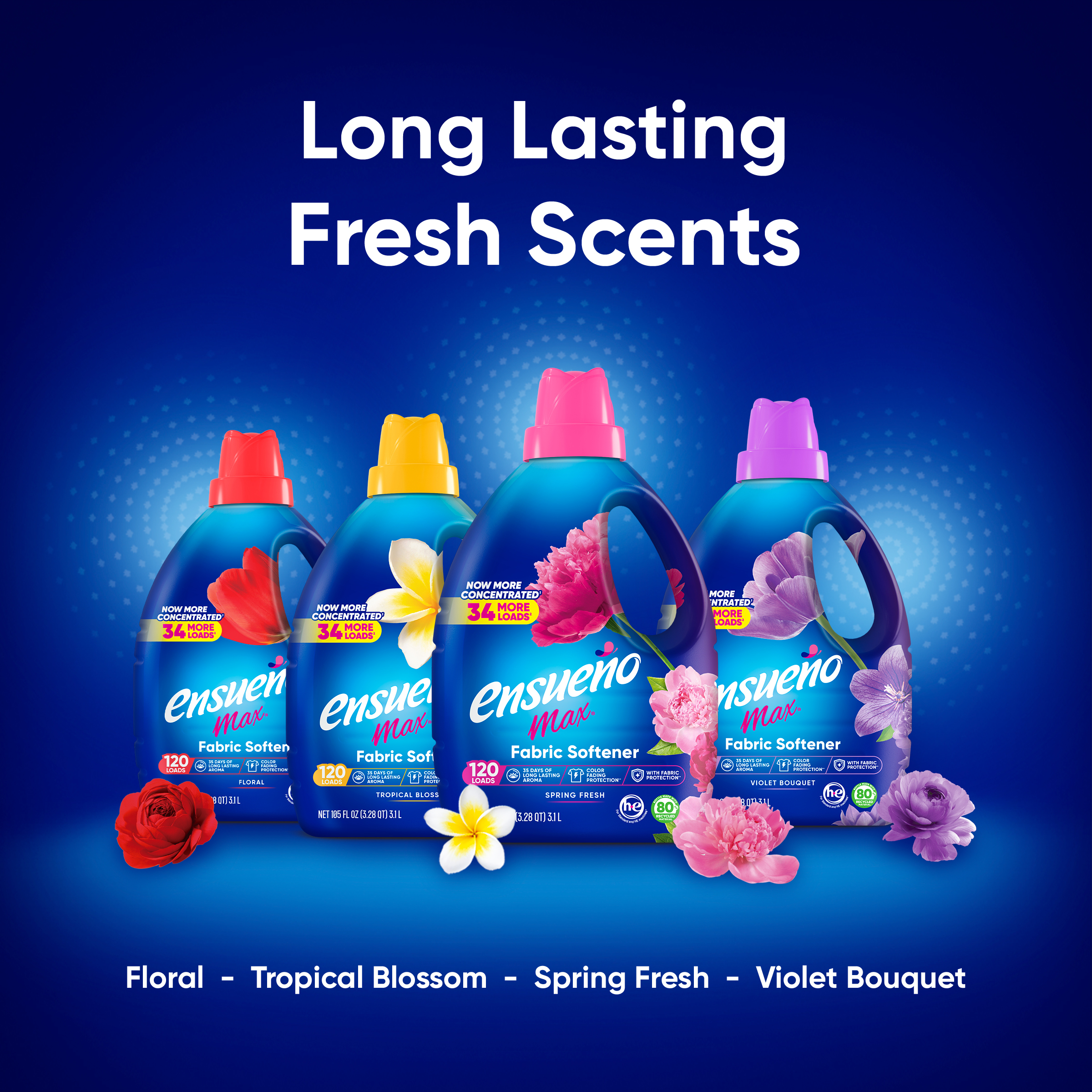 Ensueño Fabric Softener Liquid, Spring Fresh 172 oz photo 5
