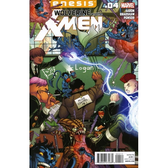 Wolverine And The X-Men #4 VF ; Marvel Comic Book