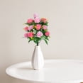 thumbnail image 3 of Artificial Roses Silk Flower Arrangement With 18 Realistic Rose Heads For Home Office Decor And Photography Props, 3 of 4