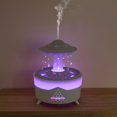 thumbnail image 4 of Simulation Water Drop Humidifier, Aroma Diffuser Household Large Capacity Intelligent Spray Atomizer，White, 4 of 6