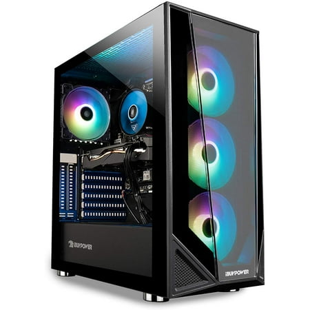 iBUYPOWER - Trace MR Gaming Desktop - Intel i3 10105F 8 GB Memory - NVIDIA GeForce GT 1030 2GB - 480GB SSD
