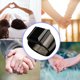thumbnail image 5 of Anillo de acero de titanio, joyería de acero inoxidable Artificial Rectangular, piedra de dedo de acero, ónices, regalos de personalidad de Ropa, zapatos y accesorios Miscelánea Negro piedra negra Guardurnaity AP015066-05, 5 of 6