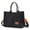Canvs Demure Black, variant on SONGAUN Women's Canvas, Crossbody, Satchel Messenger Hobo Shoulder Purse Handbags Simple Modern Tote Bag, L