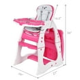 thumbnail image 7 of Infans 3 in 1 Baby High Chair Play Table Seat Booster Toddler Feeding Tray, 7 of 7