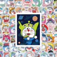 thumbnail image 3 of Pegatinas Doraemons de vinilo resistentes al agua, estilo anime, 100 unidades/lote de 5 a 7 cm, 3 of 5