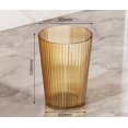 thumbnail image 3 of 12 oz Plastic Cups Reusable, Plastic Drinking Glasses,Clear Plastic Tumblers Stackable and Unbreakable Plastic Cups for Kitchen, Plastic Glasses Drinkware Dishwasher Safe Drinking Glasses,4 Color, 3 of 8