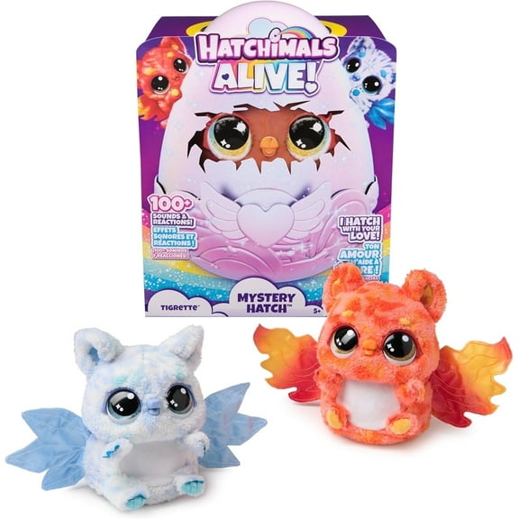 Hatchimals Alive TIGRETTE Mystery Hatch (1 RANDOM Interactive Figure!)