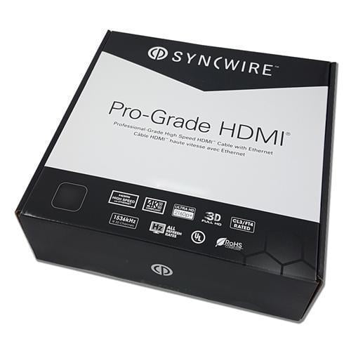 SyncWire Câble HDMI 2.0 Avec HDCP 2.2 4K CL3/FT4 Prograde 3m