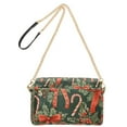thumbnail image 2 of FORMRS Women Crossbody Purse with Chain Strap Vegan Leather Shoulder Handbag, Christmas Holly Bows, 2 of 7