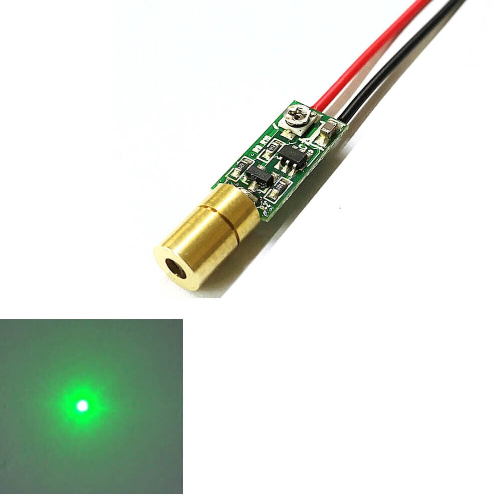 Mini Green Laser Light 515nm 520nm 5mw Green Laser Diode Dot Module 3pcs/set