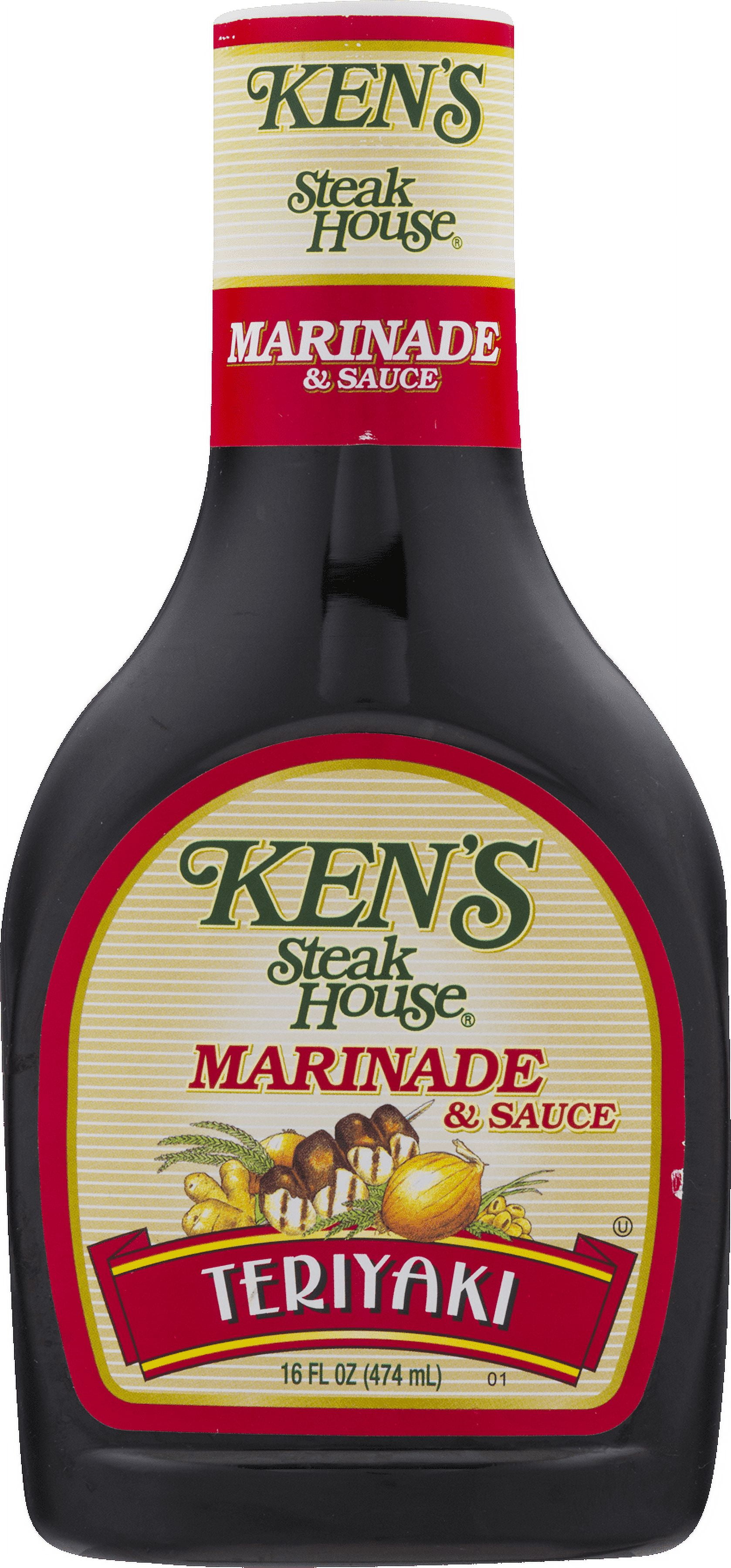 Kens Foods Kens Steak House Marinade & Sauce, 16 oz