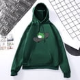 thumbnail image 3 of Skateboard Frog Pattern Pockets Pullover Hoodie Autumn Winter Long Sleeve Hooded Women Sweatshirt Streetwear, 3 of 7