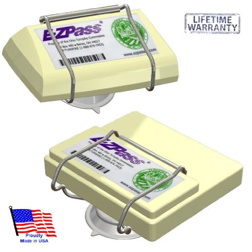 EZ PassPort by JL Safety Indestructible holder with Suction cup, fits EZ Pass (not the Flex