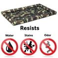 thumbnail image 2 of Midwest Homes for Pets Ultra-Durable QuietTime Maxx Dog Bed Fits a 24-inch Crate, Camo Green, 2 of 4