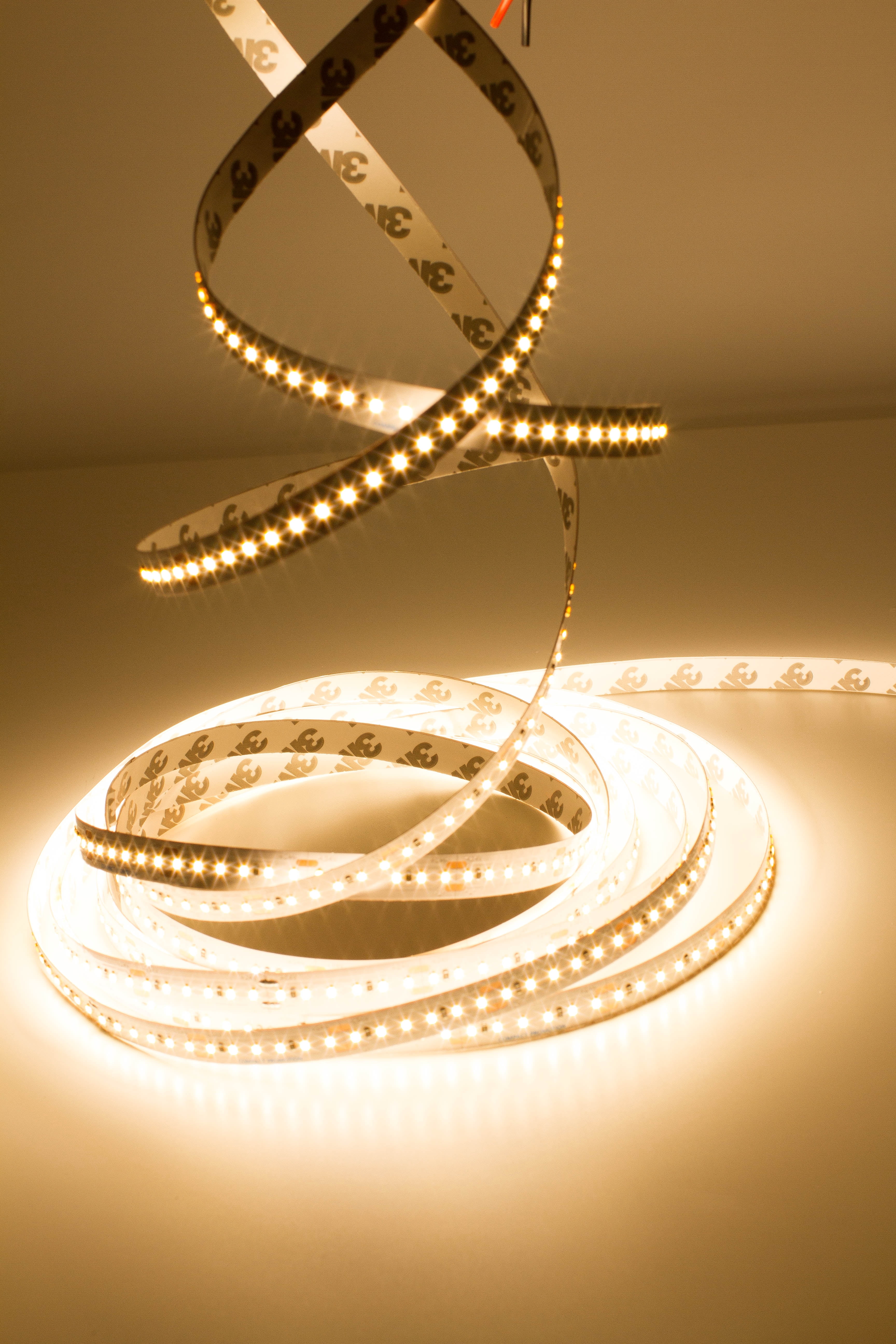 LEDUPDATES 2216 LED STRIP Light CRI 90 HIGH Brightness Warm white 3000K with 24v UL Listed Power Supply