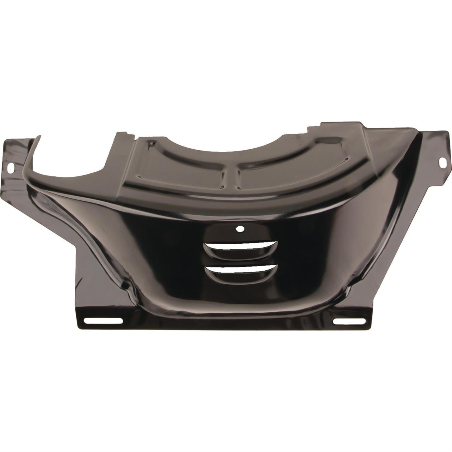 GM 700R4 Flywheel/Flexplate Dust Cover, Black Steel