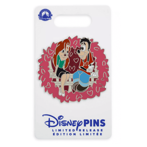 Disney Parks Max and Roxanne Holiday Pin – A Goofy Movie New With Tag