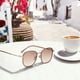 thumbnail image 4 of Gafas de sol polarizadas anti-ultravioleta de alta gama, hechas de TR, metal, TAC, 4 of 5