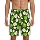 thumbnail image 1 of Fotbe Green Fruit Pantalones Cortos de Pijama para Hombre, Ropa de Dormir, Pantalones de Pijama Cortos para Hombre-Large, 1 of 6