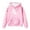 Pink, variant on oqasdz Halloween Girls Winter Hooded Sweatshirt Warm Pullover with Pocket for Outdoor Active Cozy Casual Hoodie Size 4 Y-5 Y