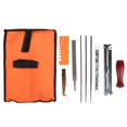 thumbnail image 1 of Qiilu Chainsaw File,10Pcs Chain Saw Sharpening Kit Chainsaw File Tool Set Guide Bar File , Chain Saw Sharpening Kit, 1 of 8