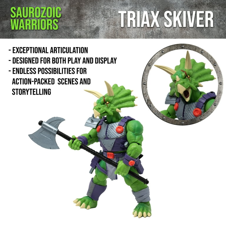 Boss Fight Studio Saurozoic Warrior Triax Skiver Futuristic