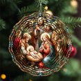 thumbnail image 1 of Ganfancp Campanas de Viento Giratorias de Navidad de La Cristiandad Que Cuelgan Campanas de Viento Giratorias de Navidad de La Cristiandad para El Patio y El Jardín Regalo Único Que Hace Girar Las Ca, 1 of 7