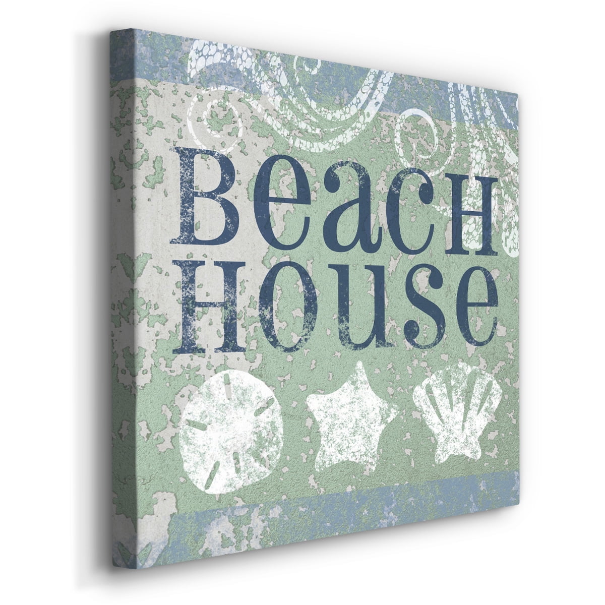 Wexford Home Beach Sign I-Premium Gallery Wrapped Canvas, 16" x 16" - Ready to Hang