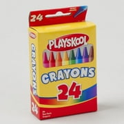 Playskool Crayons, Bright And Bold Colors, 24 Ct