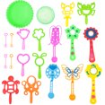 thumbnail image 1 of 3 Sets Colorful Bubble Wand Set Outside Blowing Bubble Maker for Kids Toddlers, 1 of 7