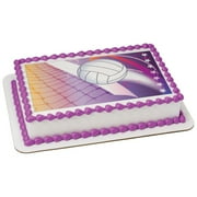 Volleyball Edible Icing Image