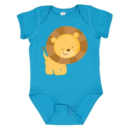 

Inktastic Happy Lion Gift Baby Boy or Baby Girl Bodysuit