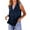 Navy, variant on OAVQHLG3B Womens Tank Tops T shirts for women Summer Casual Turn-down Collar Leisure Sleeveless Solid Vest Tops