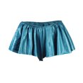 thumbnail image 5 of Mini Short Skirts for Women, Summer A-Line High Waisted Shiny Solid Color Skorts Party Skirt Pleated Mini Skirt Blue M, 5 of 6