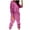 Purple, variant on Solid Color Tracksuit for Women Set 2 Piece Joggers Velour Jogging Sweat Outfits Hoodie and Sweatpants Set