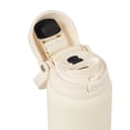 thumbnail image 3 of TAL 32oz Stainless Steel 2-in-1 Water Bottle with Straw and Chug Lid, Cream, 3 of 11