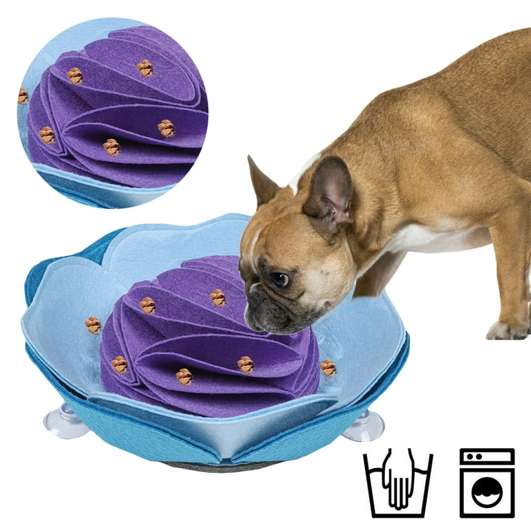 Pet Dog Sniffing Mat Dog Puzzle Toy Pet Snack Feeding Mat Boring  Interactive Gam