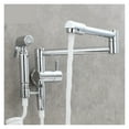 thumbnail image 1 of In-wall Single Cold Water Faucet Foldable Faucet Mop Pool Laundry Pool Pressurized Washing Woman Washer Faucet Set ,Easy to Install, 1 of 5