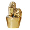 thumbnail image 3 of Maceta de cerámica para decoración para hogar de cactus, de adorno de plantas en macetas, estatuilla para decoración de escritorio Macarena Ornamento de cactus falso de cerámica, 3 of 8