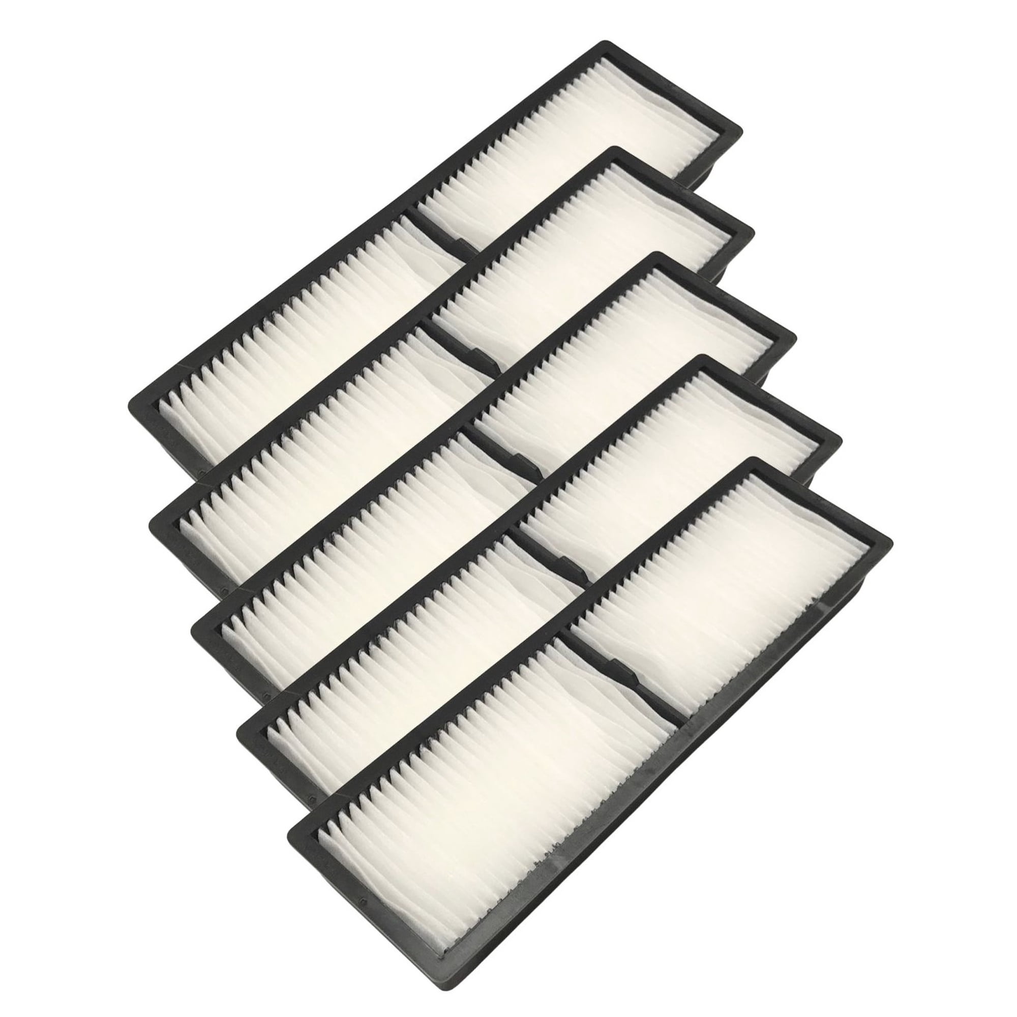 Projector Air Filter - 5 Pack Compatible With Epson Model Numbers PowerLite Pro G6800 PowerLite Pro G6870