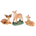 thumbnail image 1 of Decor Deer Craft - 3Pcs Simulation Mini Deer Decor Distinctive Resin Craft Succulent Plants Bonsai Decoration, 1 of 7