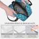 thumbnail image 3 of Disketp Sea Turtle Lonchera Térmica para Mujer y Hombre, Bolsa de Almuerzo Reutilizable e Impermeable para Trabajo, Viajes y Picnic, 3 of 7