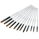 thumbnail image 1 of 12 piezas de un set de pintura de madera de madera Pintura de arte portátil Pen de acuarela Cepillo de lana Nnylon para hombre Mujer estudiante (puntas de lengua), 1 of 8