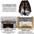 thumbnail image 4 of Decoración para lámpara de Halloween con forma de telaraña, color boao, 2 piezas, 4 of 7