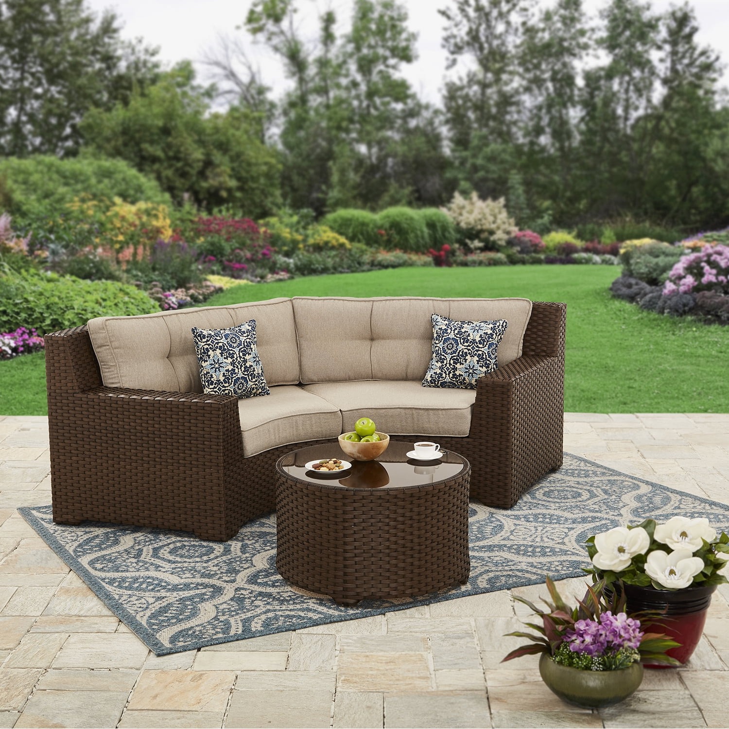 Better Homes Gardens Weston Pointe Woven 3 Piece Set Com Better Homes Gardens Weston Pointe Woven 3 Piece Set