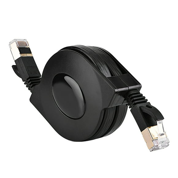 R Patch Lan Cable,Retractable CAT7 RJ45 600MHz R Lan Cable CA R Network Cable Expertly Crafted
