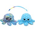 thumbnail image 5 of Juguete de peluche de animal reversible suave para niños Lindo muñeco con tapa de doble cara Juguete para niños Regalo Lentejuelas azul + punto azul, 5 of 5